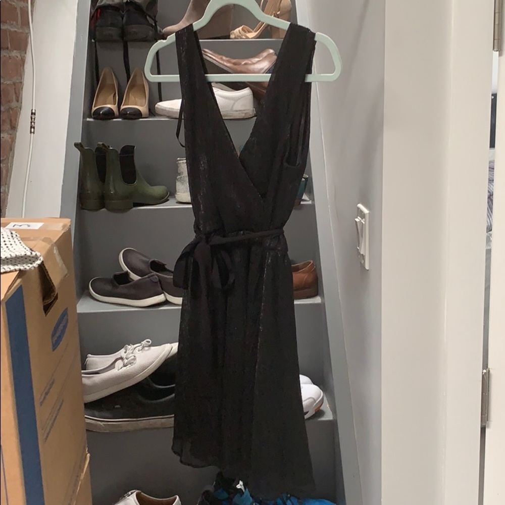 Black cocktail dress